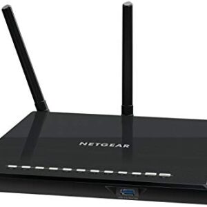 Netgear R6400 Dual-band (2.4 GHz / 5 GHz) Gigabit Ethernet Black wireless router