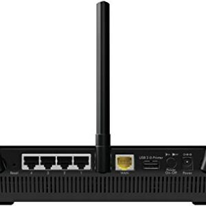 Netgear R6400 Dual-band (2.4 GHz / 5 GHz) Gigabit Ethernet Black wireless router