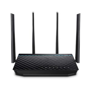 ASUS AC1700 WiFi Gaming Router (RT-ACRH17) - Dual Band Gigabit Wireless Router, 4 GB Ports, USB 3.0 Port, Gaming & Streaming, Easy Setup, Parental Control, MU-MIMO