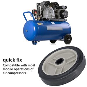 4 Inch Air Compressor Casters, Easy to Move Wear-Resistant Air Pump Accessories for Air Compressors and Industrial Equipment