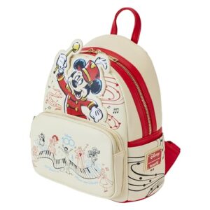 Loungefly Disney Mickey Musician Disney 100 Anniversary Mini-Backpack, Amazon Exclusive