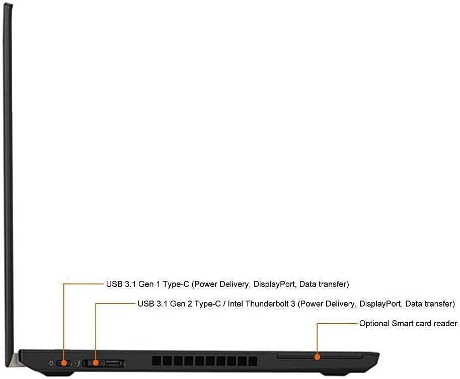 LENOVO ThinkPad T480 14" Laptop Computer (FBA | i5-8350U 16GB 256GB SSD)