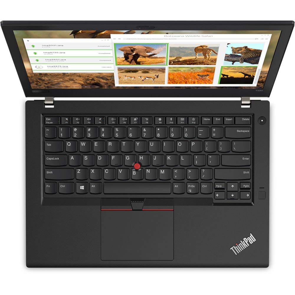 Lenovo ThinkPad T480 14' Laptop - 8th Gen Intel Quad-Core i5-8250U Processor up to 3.40 GHz, 16GB Memory, 256GB SSD, Intel UHD Graphics 620, Windows 10 Pro (64-bit) (Renewed)