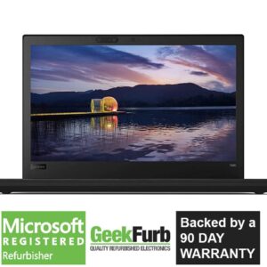 Lenovo ThinkPad T480S 14-inch FHD, Core i7-8650U 1.9GHz, 16GB RAM, 512GB Solid State Drive M.2-NVMe, Windows 10 Pro 64Bit, CAM, NO Touch, (Renewed)