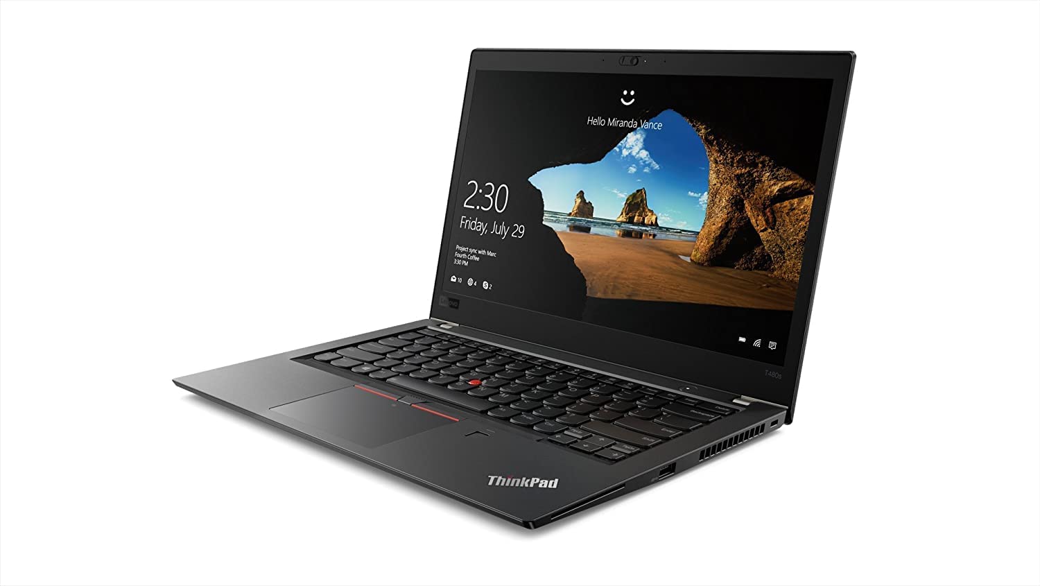 Lenovo ThinkPad T480s FHD 14.0'' Grade A Business Laptop, Intel Core i5-7300 Processor, 2.6GHz Base Frequency, 20GB RAM, 512GB SSD, Wi-Fi, Bluetooth, Camera, Windows 10 Pro 64-bit (Renewed)