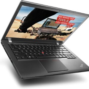 Lenovo ThinkPad T440 14" Business Laptop, Intel Core i5-4200U Up to 2.6GHz, 8GB RAM, 256GB SSD, Bluetooth, Wifi, Windows 10 Pro (Renewed)