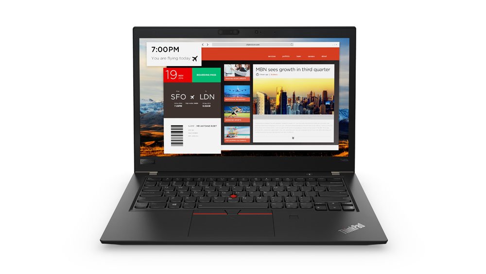 Lenovo Thinkpad T480s Ultrabook (20L7-002AUS) Intel i5-8250U, 8GB RAM, 256GB SSD, 14-in FHD 1920x1080 IPS, Win10 Pro64