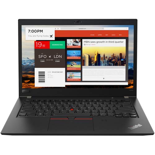 Lenovo ThinkPad T480s Notebook | 14.0" FHD TOUCH SCREEN | Camera | Intel i7-8650U Quad-Core | 24GB DDR4 | 512GB SSD | 2 Year Warranty | Business Laptop (Renewed)