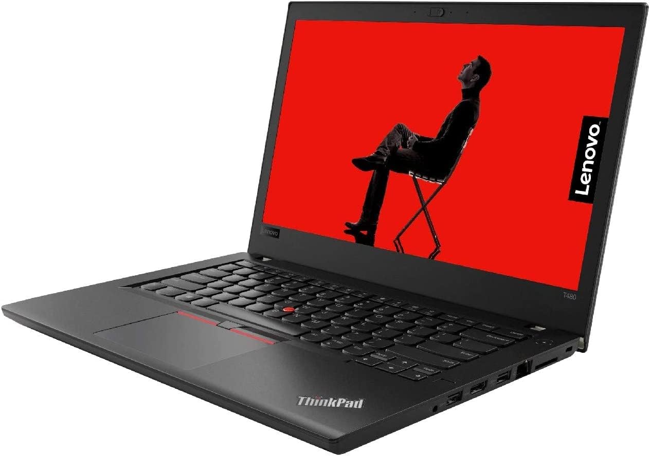 Lenovo ThinkPad T480s FHD 14.0'' Grade A Business Laptop, Intel Core i5-7300 Processor, 2.6GHz Base Frequency, 20GB RAM, 512GB SSD, Wi-Fi, Bluetooth, Camera, Windows 10 Pro 64-bit (Renewed)