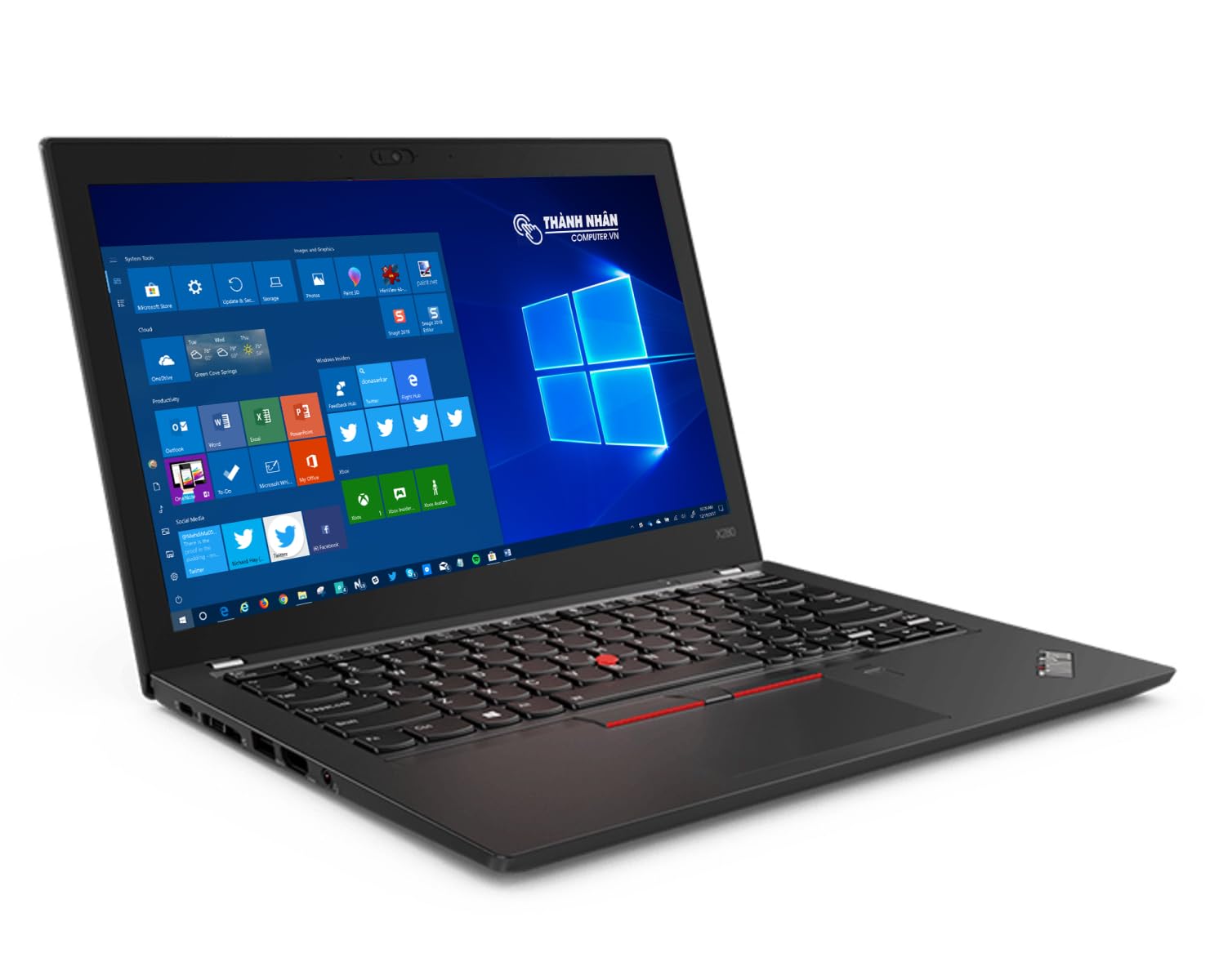 Lenovo Thinkpad X280 12.5 IPS Anti-Glare HD Business Laptop (Intel Dual Core i5-7300U, 8GB DDR4 Memory, 256GB SSD) WiFi AC, Bluetooth, Ethernet, Windows 10 Pro (Renewed)