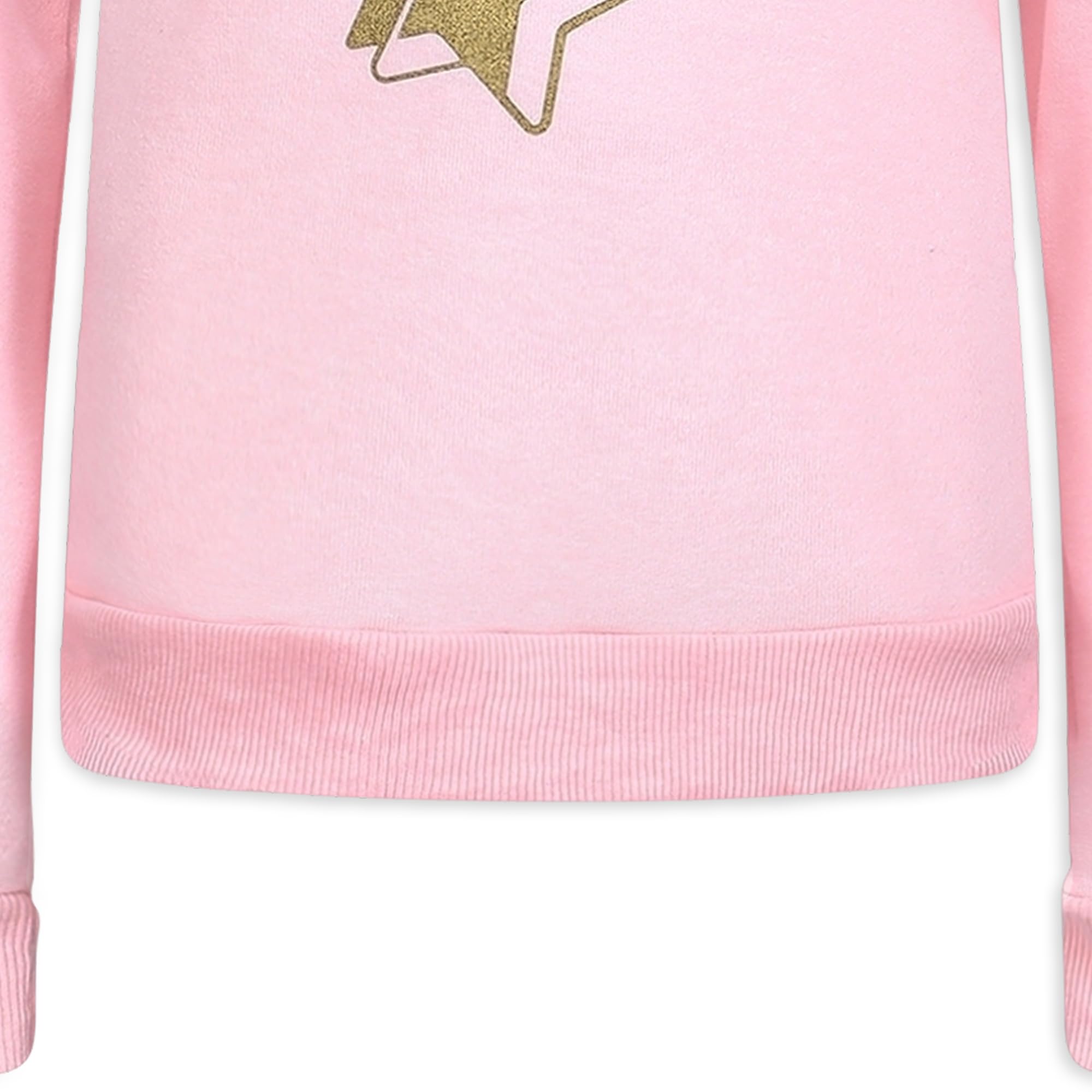 L.O.L. Surprise! Stargazer, Flipside and Marine Q.T. Girls Hooded Sweatshirt and Pants Set for Big Kids – Pink