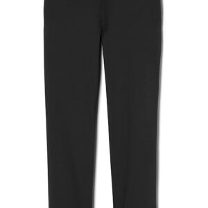 French Toast girls Pull-on Twill (Standard & Plus) Pants, School Uniform Black, 16 US