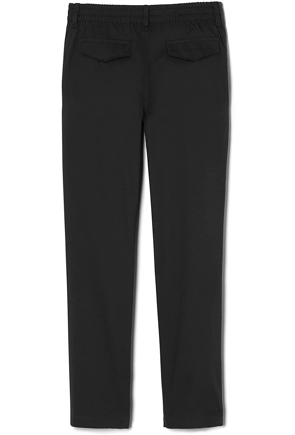 French Toast girls Pull-on Twill (Standard & Plus) Pants, School Uniform Black, 16 US