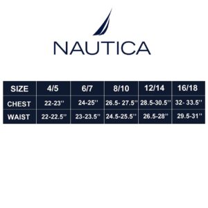 Nautica Girls' 2-Piece Shirt & Pants Base Layer Long Johns Waffle Thermal Underwear Set (Fuchsia, 4)