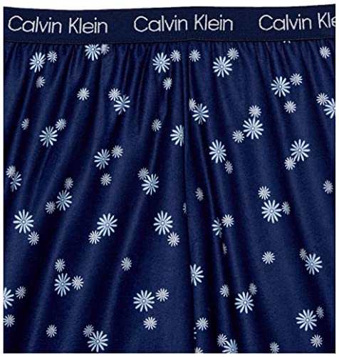 Calvin Klein Girls' Thermal Pajama Set, Flowers