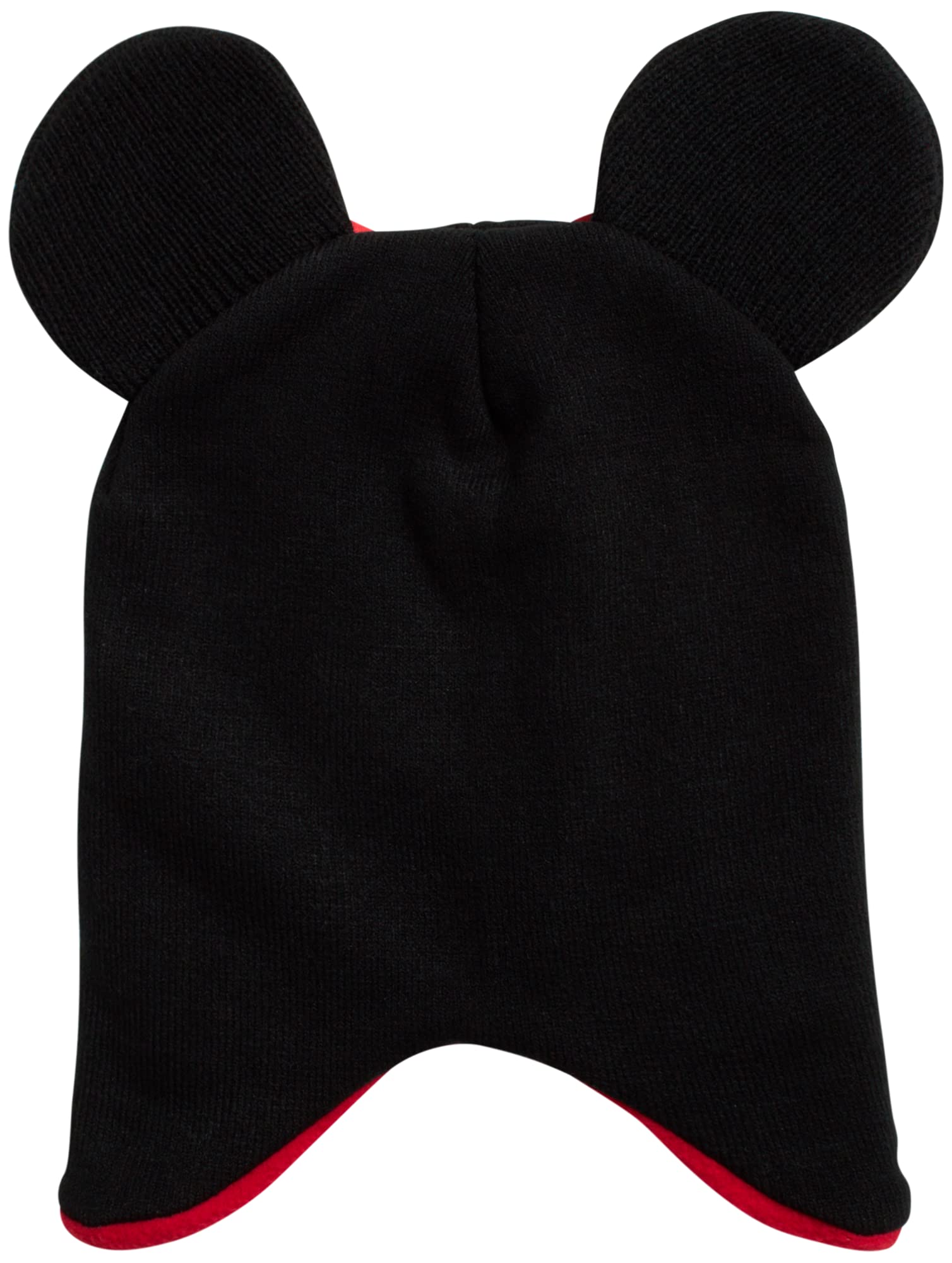 Disney Girls Minnie Mouse and Vampirina Winter Hat and 2 Pair Mitten or Glove Set (Toddler/Little Girl), Size Age 2-4, Red Minnie Mittens 2-4