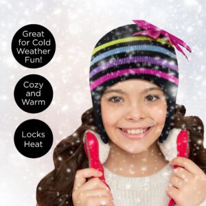 Nickelodeon Girls Winter Hat, Kids Gloves Set, Jojo Siwa Beanie For Ages 4-7