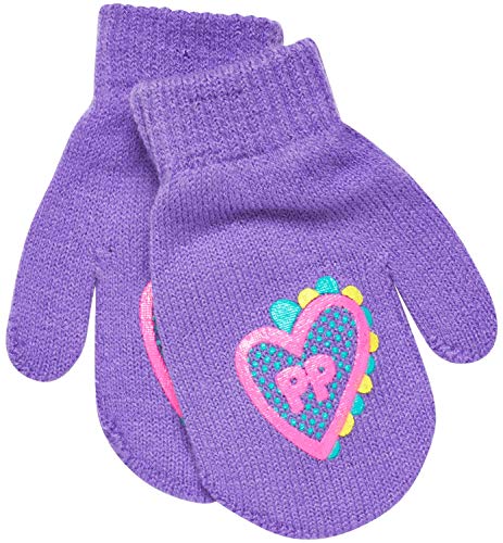 Nickelodeon Paw Patrol Girls Winter Hat and 2 Pair Mittens or Gloves (Age 2-7), Size Age 2-4, Paw Patrol Purple/Grey Mitten 2-4