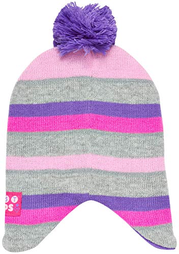 Nickelodeon Paw Patrol Girls Winter Hat and 2 Pair Mittens or Gloves (Age 2-7), Size Age 2-4, Paw Patrol Purple/Grey Mitten 2-4