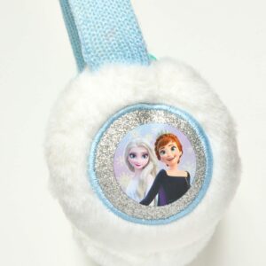 Disney Girls Frozen Elsa & Anna and Minnie Mouse Earmuff and Gloves Set (Age 4-7)