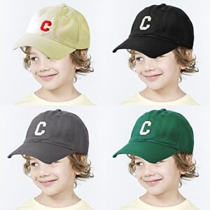 Fashion Baby Baseball Cap Children's Cap Spring and Autumn Boy's Cap Girl's Visor Sunscreen Baby Hat (Black, One Size)