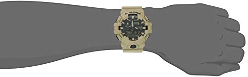 Casio Men's XL Series G-Shock Quartz 200M WR Shock Resistant Resin Color: Matte Tan (Model GA-700UC-5ACR)