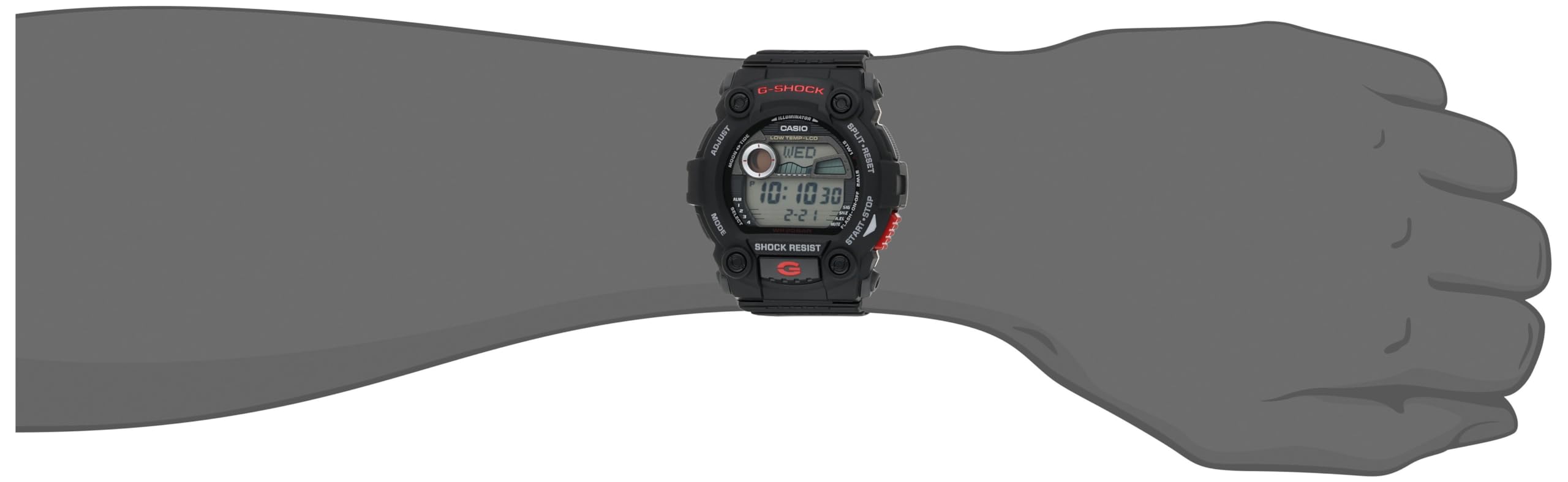 Casio Men's G7900-1 G-Shock Rescue Digital Sport Watch