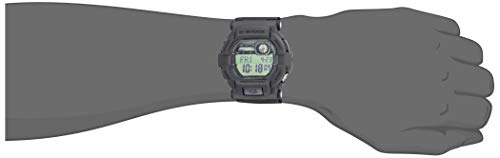 Casio G-Shock Quartz Watch with Resin Strap, Grey, 18 (Model: GD350-8), Black