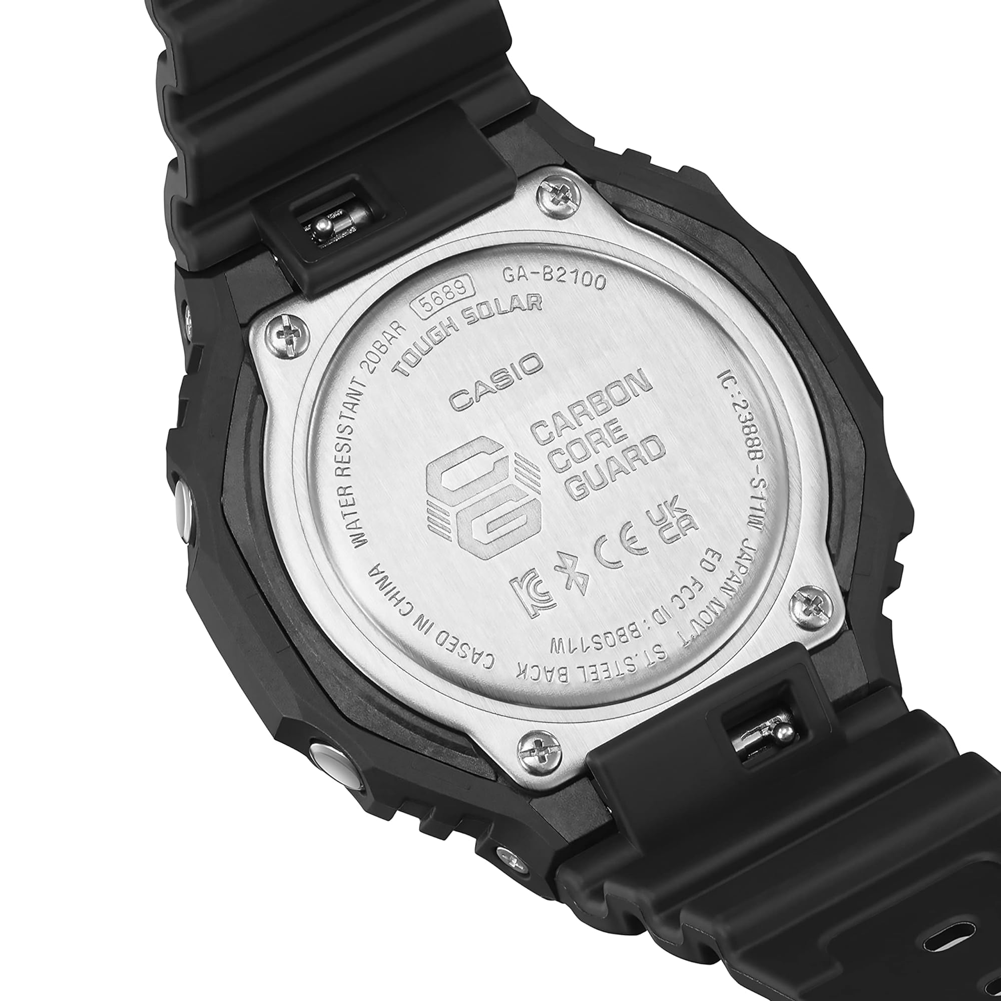 G-Shock GAB2100BNR1A Black One Size