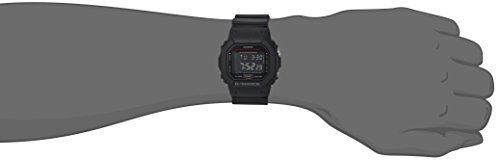 Casio Men's DW-5600HR-1CR G Shock Digital Display Quartz Black Watch