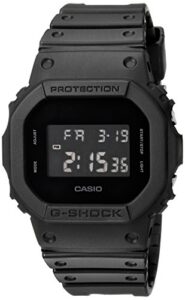 casio g shock quartz watch with resin strap, black, 30 (model: dw-5600bb-1cr)