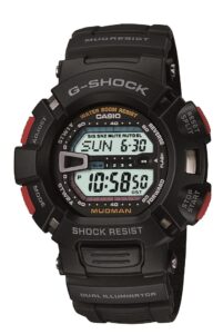 casio g-shock mudman super dual illuminator men's quartz 52mm digital watch g9000-1v
