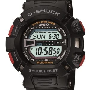 Casio G-Shock Mudman Super Dual Illuminator Men's Quartz 52mm Digital Watch G9000-1V