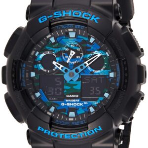 Casio G-Shock Graphic Dial Resin Quartz Men's Watch GA100CB-1A