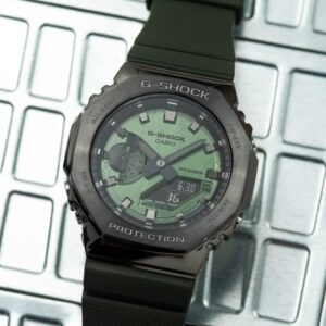 G-Shock CasiOak GM2100B Series 3A_Green/Black