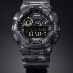 Casio G Shock Men's GD-120CM-8CR G-Shock Digital Display Quartz Grey Watch