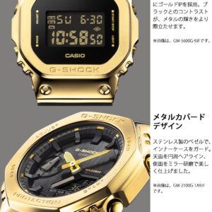 CASIO GM-2100G-1A9JF [G-SHOCK black and gold model] Watch Shipped from Japan Aug 2022 Model