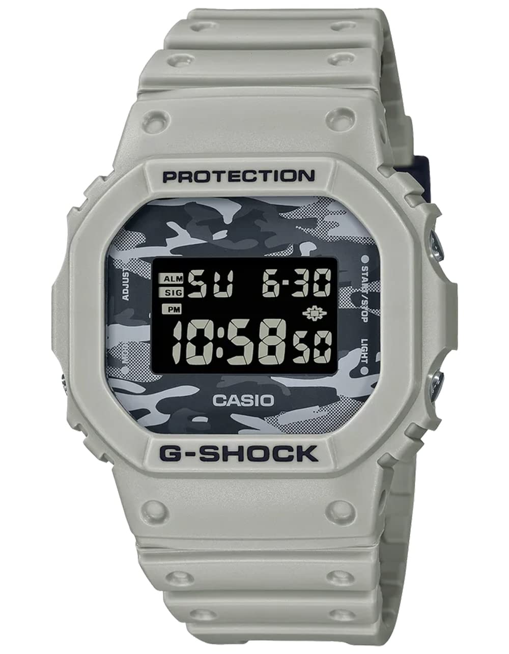 G-Shock DW5600CA-8 Dial Camouflage Utility Watch, Camo