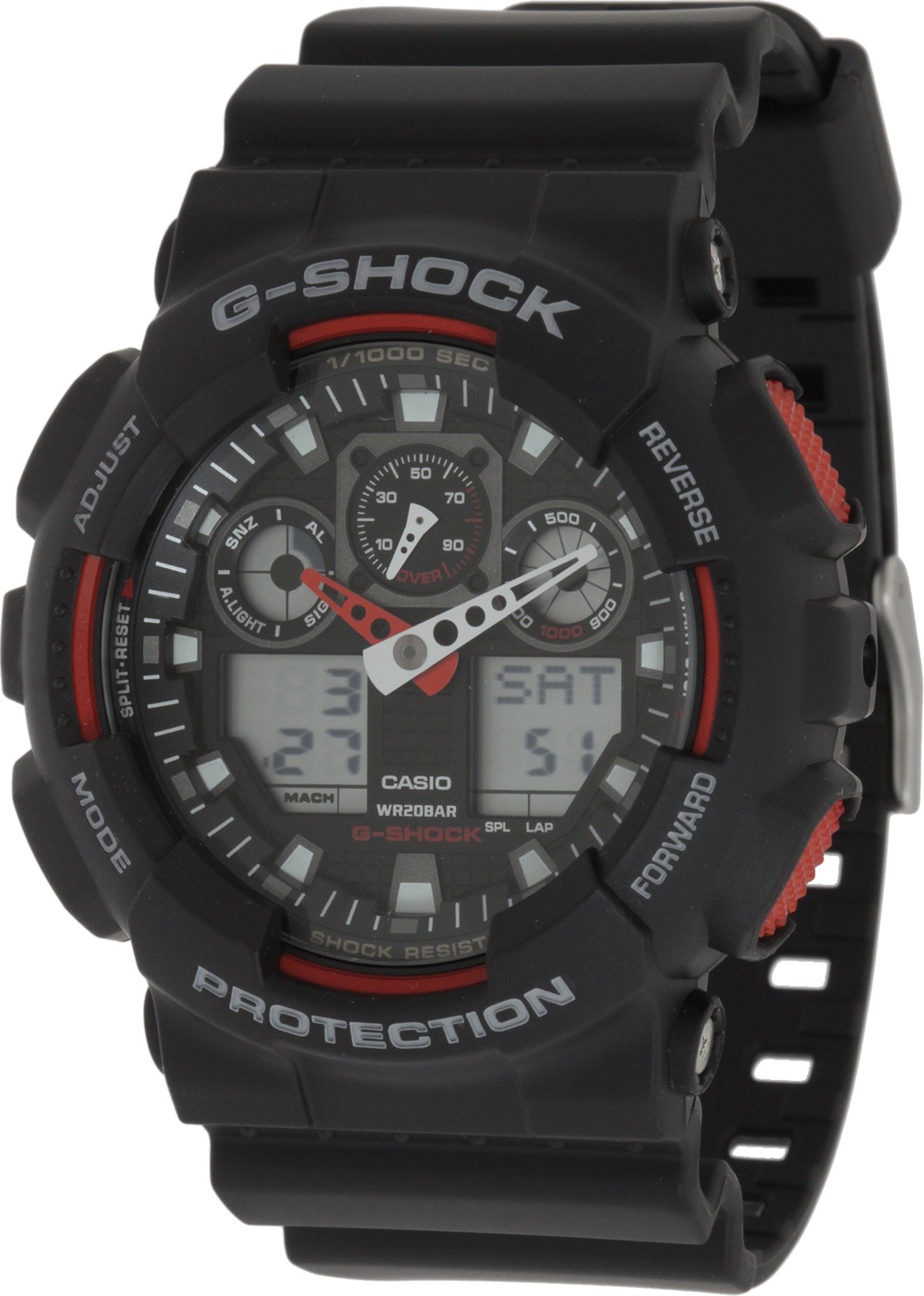 CASIO Men's GA100-1A4 "G-Shock" Sport Watch