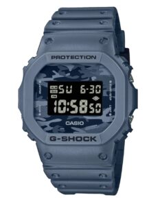 g-shock dw5600ca-2 dial camouflage utility watch, camo