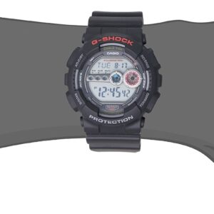 Casio G Shock Men's GD-100-1ACR G-Shock Digital Display Quartz Black Watch