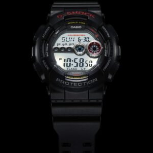 Casio G Shock Men's GD-100-1ACR G-Shock Digital Display Quartz Black Watch