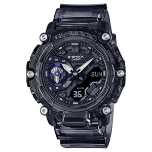 g-shock ga2200skl-8a sound waves skeleton series watch, black