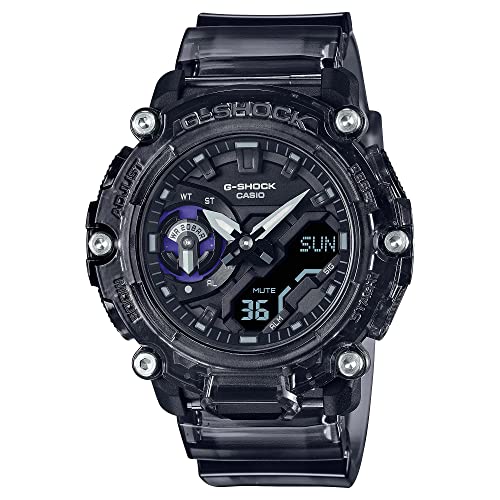 G-Shock GA2200SKL-8A Sound Waves Skeleton Series Watch, Black