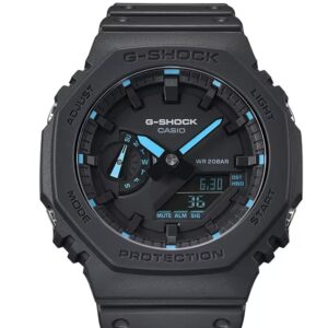 G-Shock GA2100-1A2 Neon Accent Watch, Blue