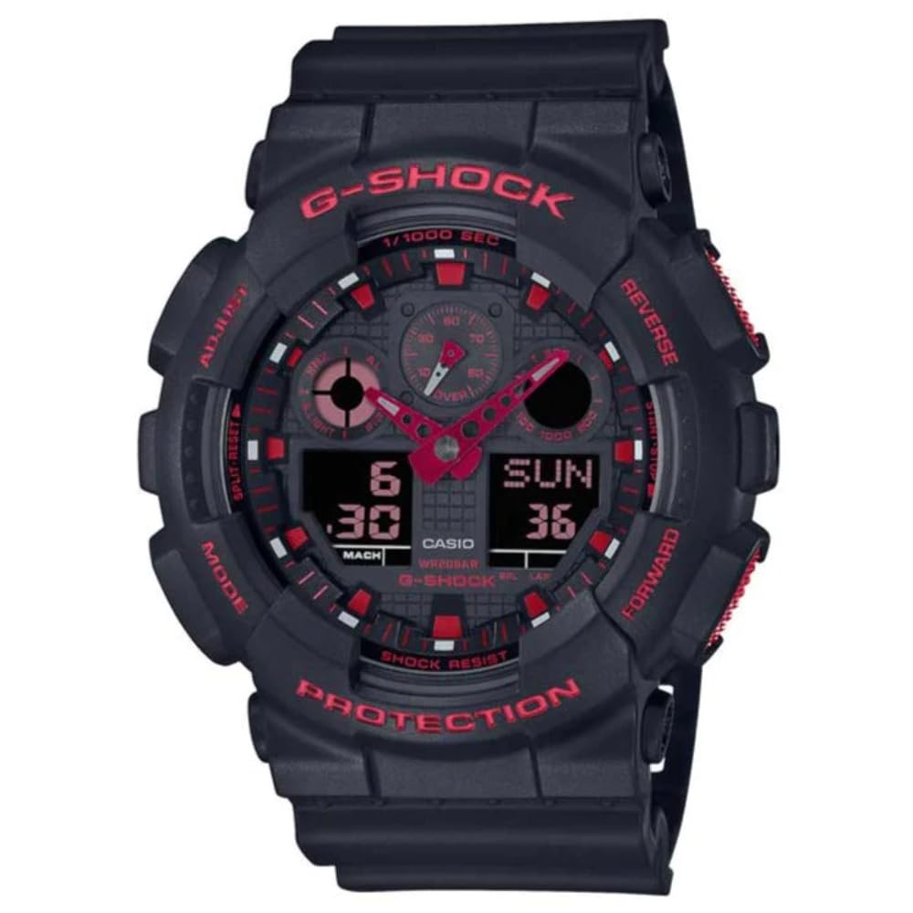 G-Shock Reloj Casio GA-100BNR-1AER resina Hombre