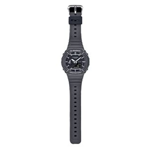 G-Shock Casio Analog-Digital Protector Carbon Core Guard Black Resin Strap Watch | GA2100PTS-8A