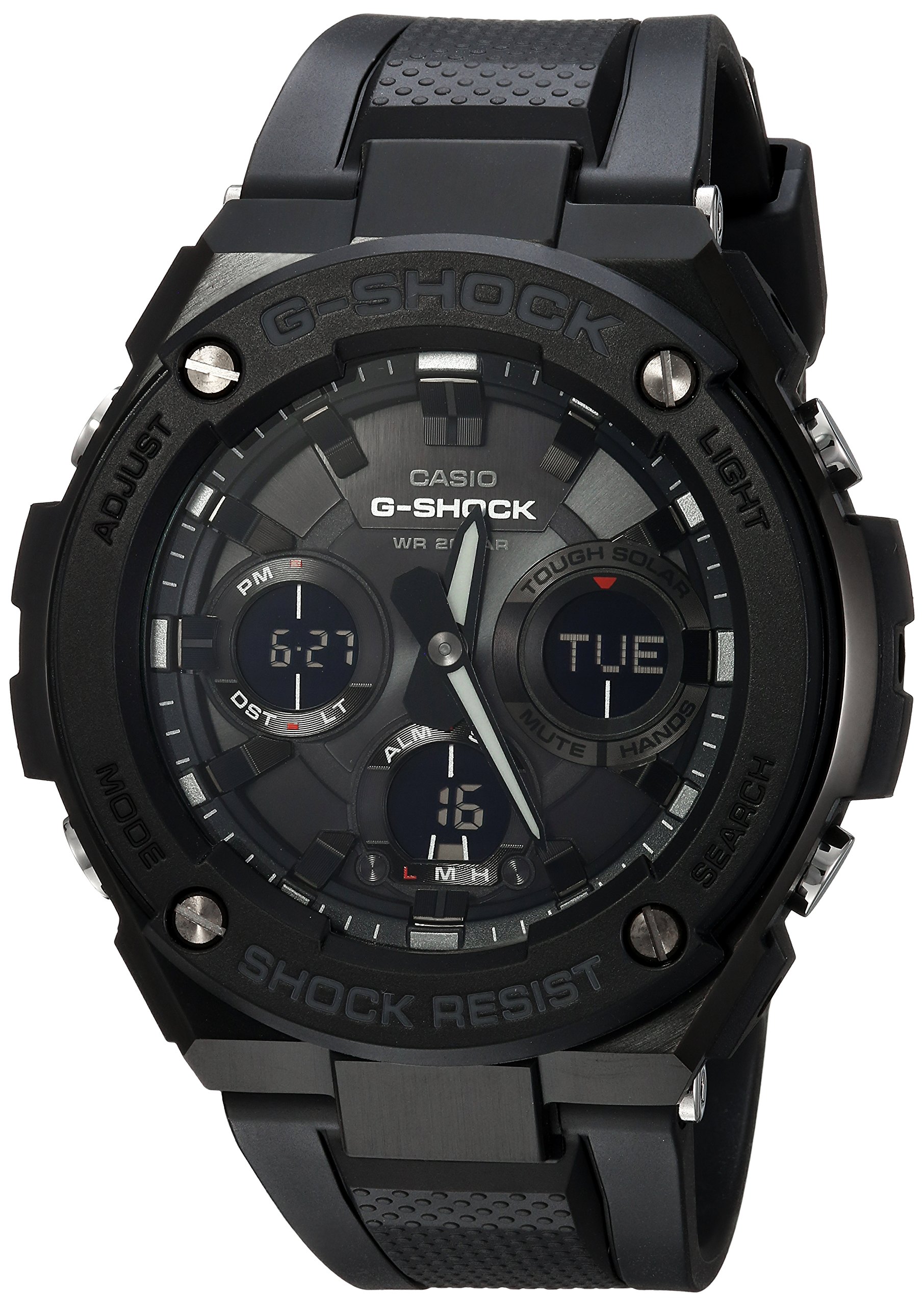 Casio Men's GST-S100G-1BCR G SHOCK Analog-Digital Display Quartz Black Watch