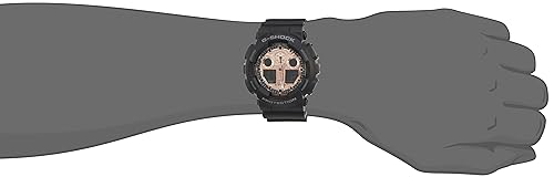 Casio Men's G Shock GA710GB-1A Black Rubber Quartz Sport Watch