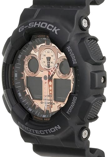 Casio Men's G Shock GA710GB-1A Black Rubber Quartz Sport Watch